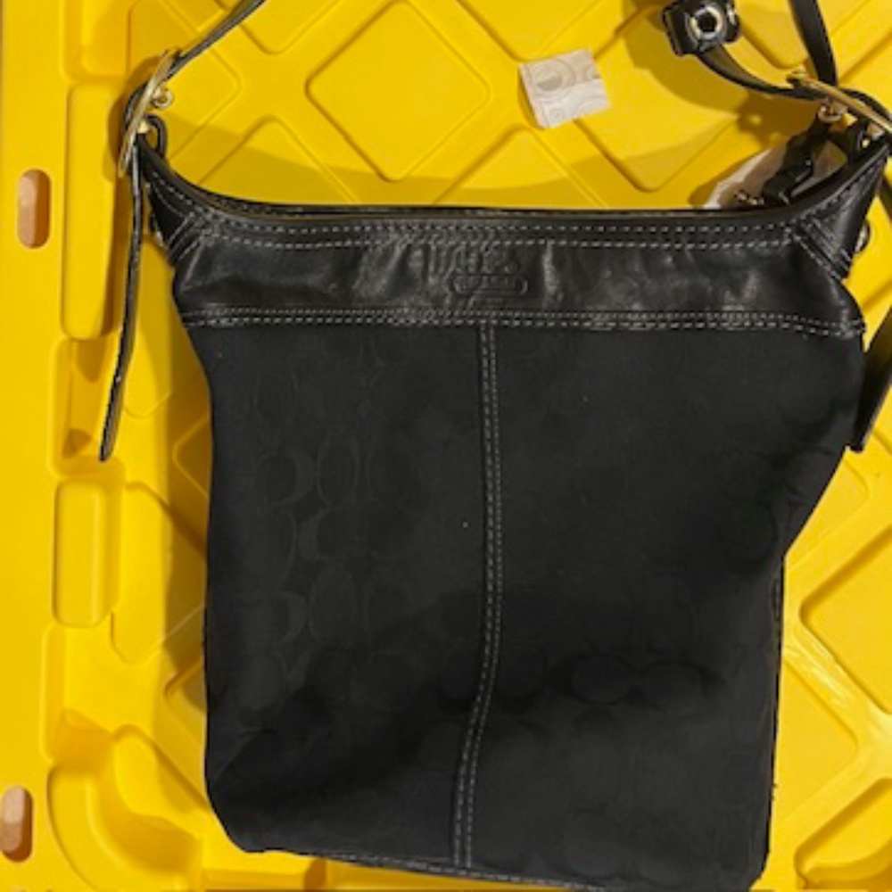 Coach Black Shoulder Bag